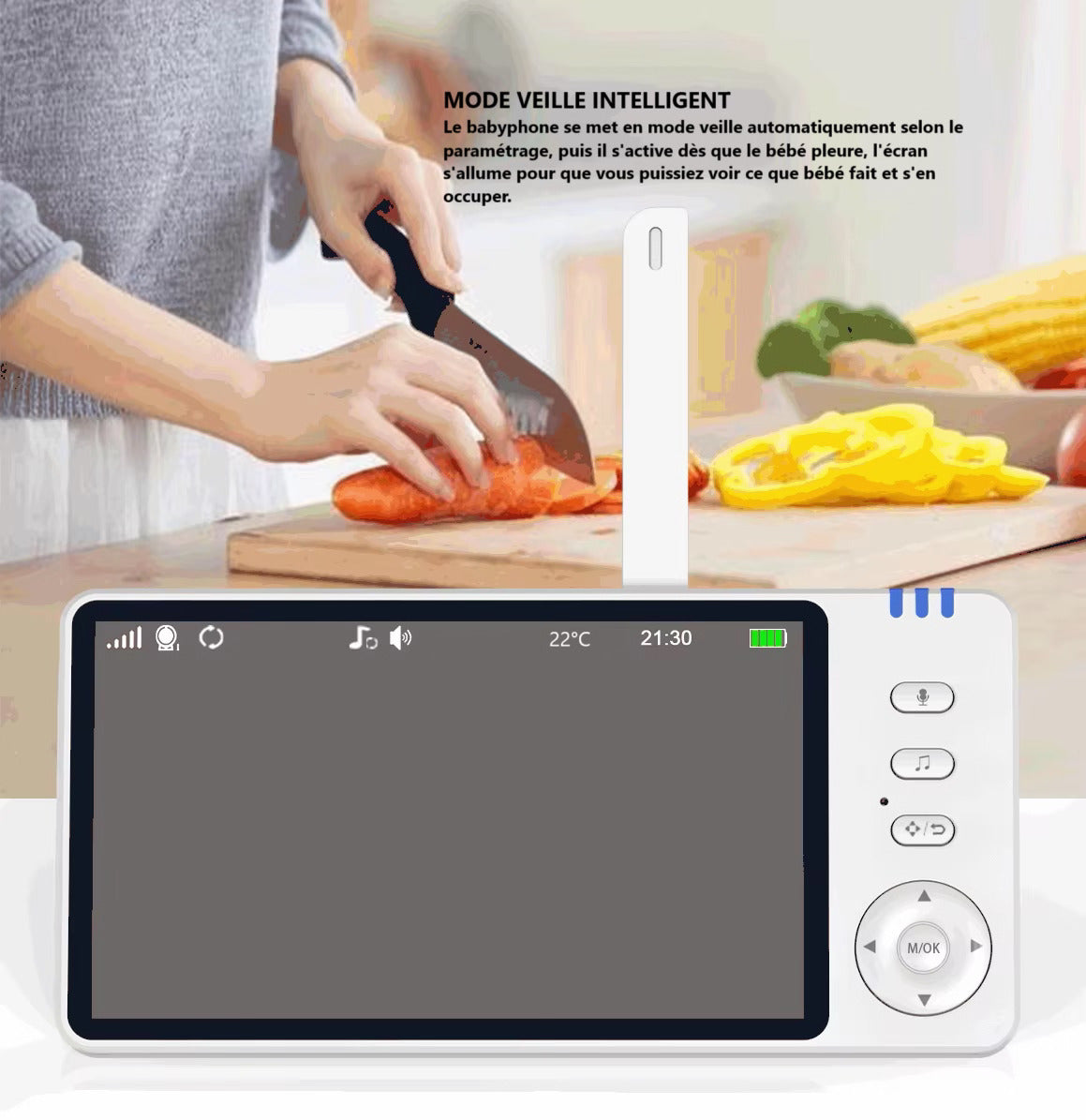 Babyphone Camera - Ecran 5"