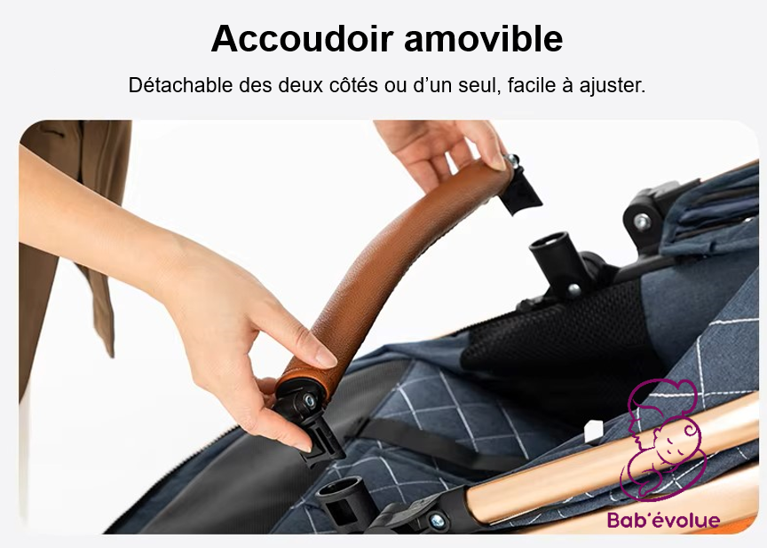 Poussette 3 en 1 - Bab'Moov