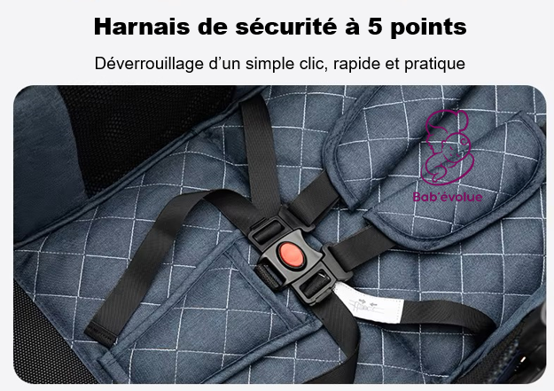 Poussette 3 en 1 - Bab'Moov