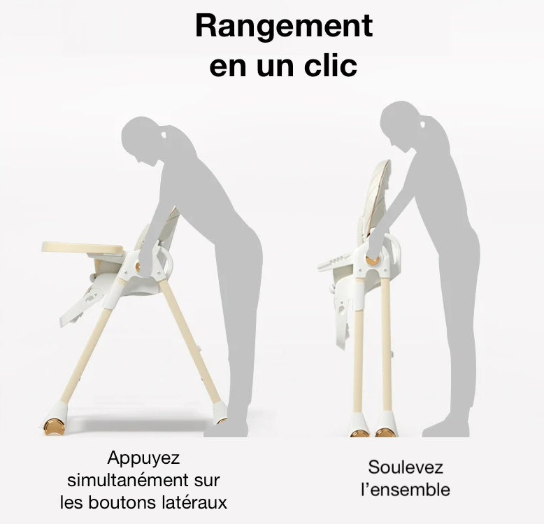 Chaise haute - Bab'Chair Ultra-Confortable