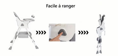 Chaise haute - Bab'Meal Confortable