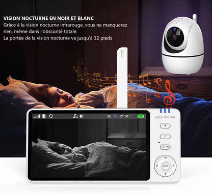 Babyphone Camera - Ecran 5"