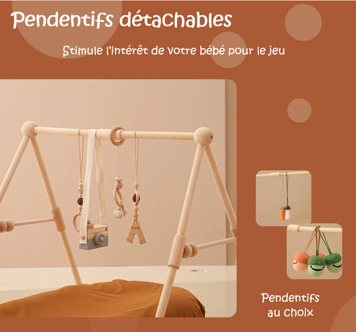 Tapis d'éveil - Arche en bois