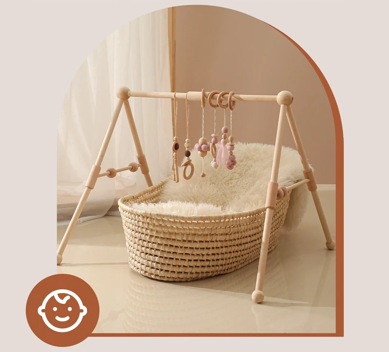 Tapis d'éveil - Arche en bois