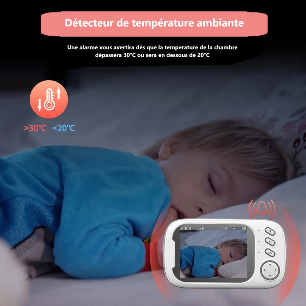 Babyphone Camera - Ecran 3,5"