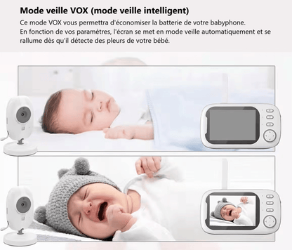 Babyphone Camera - Ecran 3,5"